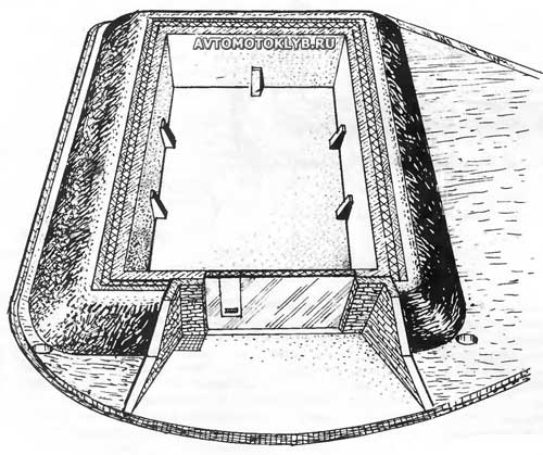 Объемный план сооружений